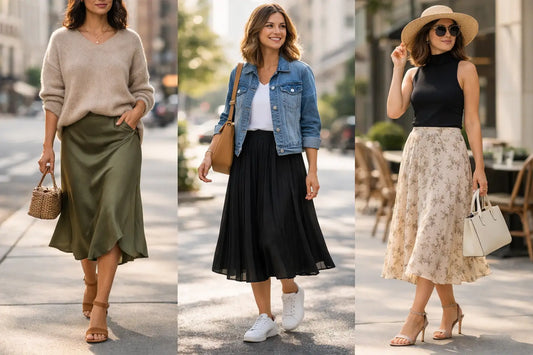 How to Style Midi Skirts for Every Day