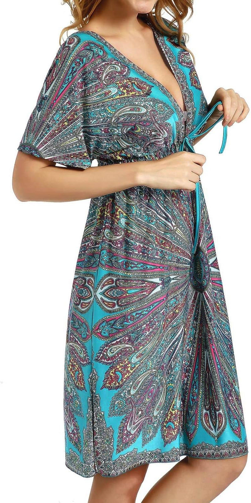 Women Cover Ups Swimsuit Casual Loose Beach Dress