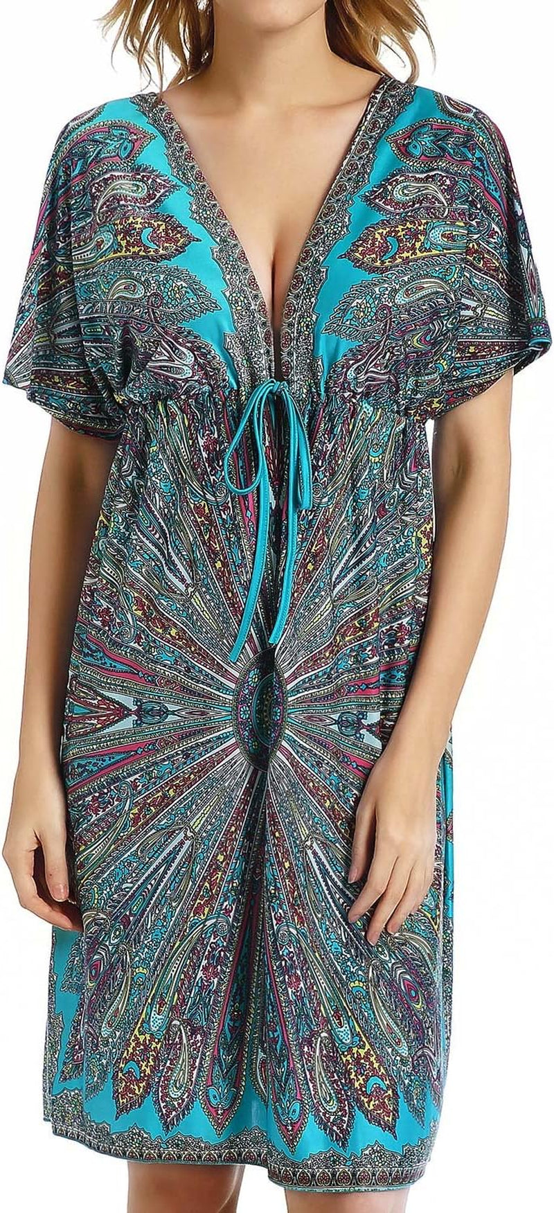 Women Cover Ups Swimsuit Casual Loose Beach Dress